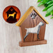 CANE CORSO Personalized Dog Memorial Gift | Doghouse LED Tealight - DogPound Creations