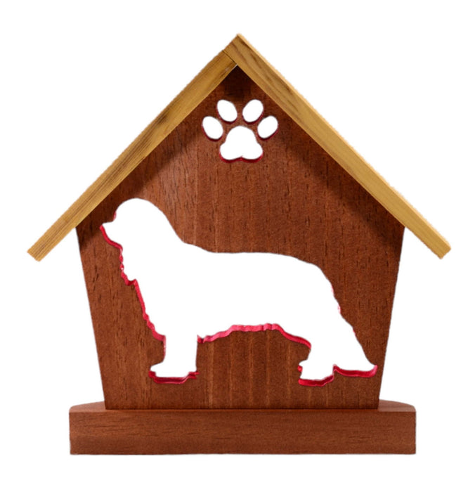 CAVALIER KING Personalized Dog Memorial Gift | Doghouse LED Tealight - DogPound Creations