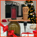 Cherry Bottle Stopper with Engraved "Rescue Dogs..." Slate Coaster Set - DogPound Creations