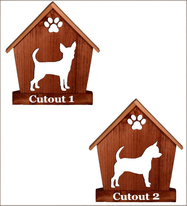 CHIHUAHUA Personalized Dog Memorial Gift | Doghouse LED Tealight - DogPound Creations