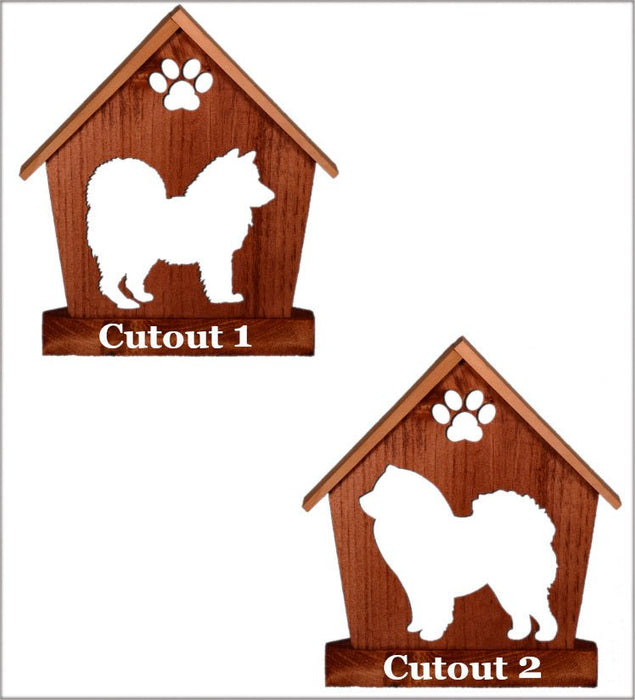 CHOW CHOW Personalized Dog Memorial Gift | Doghouse LED Tealight - DogPound Creations