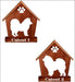 CHOW CHOW Personalized Dog Memorial Gift | Doghouse LED Tealight - DogPound Creations