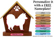 CHOW CHOW Personalized Dog Memorial Gift | Doghouse LED Tealight - DogPound Creations