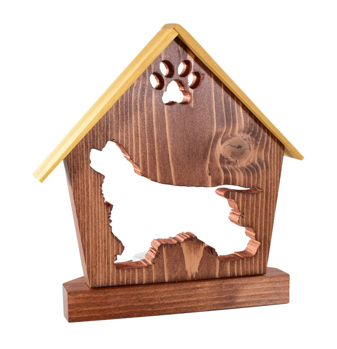 COCKER SPANIEL Personalized Dog Memorial Gift | Doghouse LED Tealight - DogPound Creations