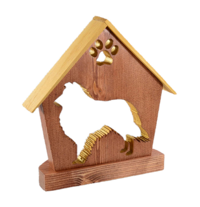 COLLIE Personalized Dog Memorial Gift | Doghouse LED Tealight - DogPound Creations