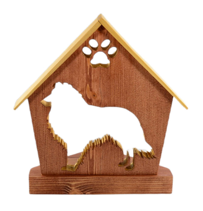 COLLIE Personalized Dog Memorial Gift | Doghouse LED Tealight - DogPound Creations