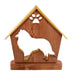 COLLIE Personalized Dog Memorial Gift | Doghouse LED Tealight - DogPound Creations