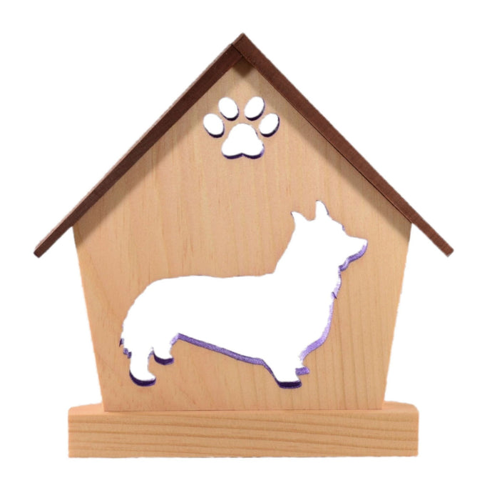 CORGI Personalized Dog Memorial Gift | Doghouse LED Tealight - DogPound Creations