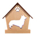 CORGI Personalized Dog Memorial Gift | Doghouse LED Tealight - DogPound Creations