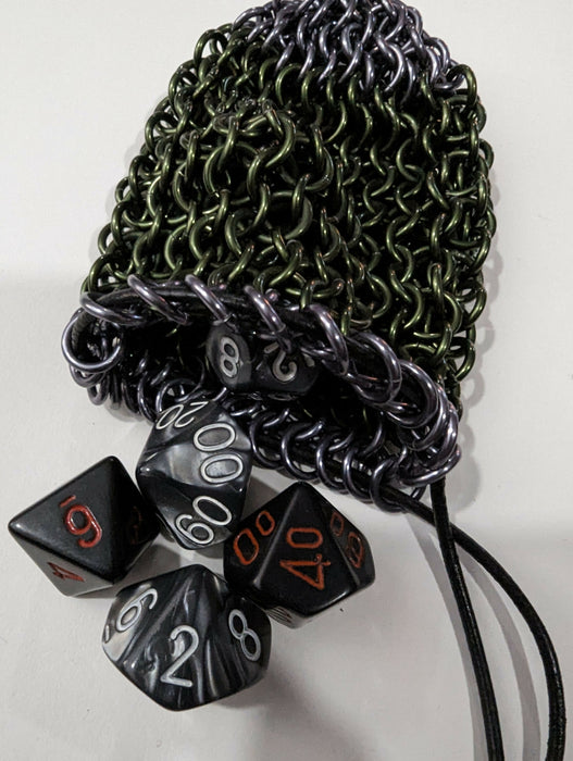 Chainmail Dice Bag