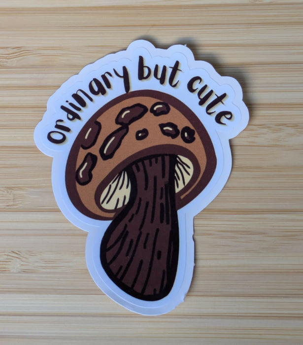 Ordinary But Cute Mushroom Sticker