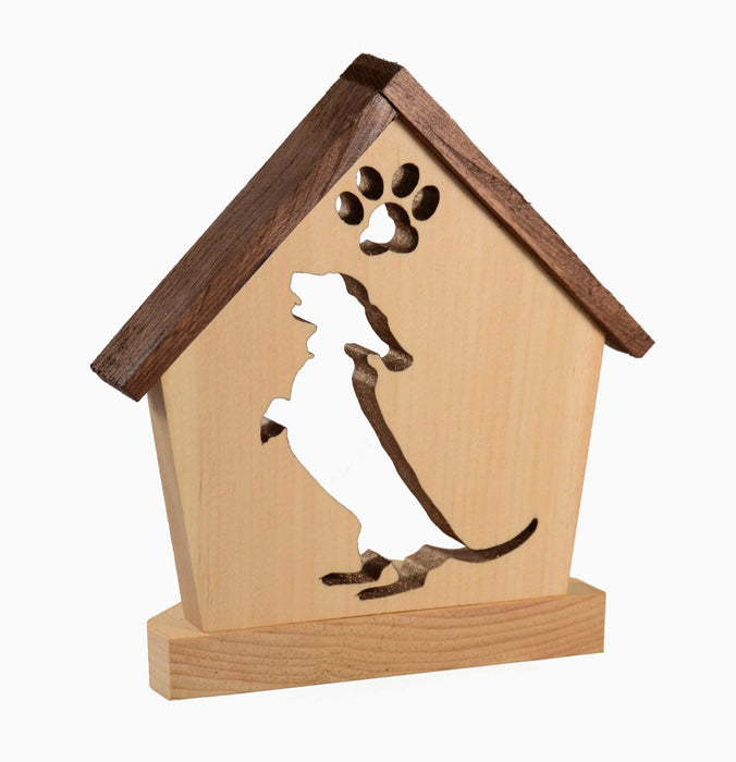 DACHSHUND Personalized Dog Memorial Gift | Doghouse LED Tealight - DogPound Creations