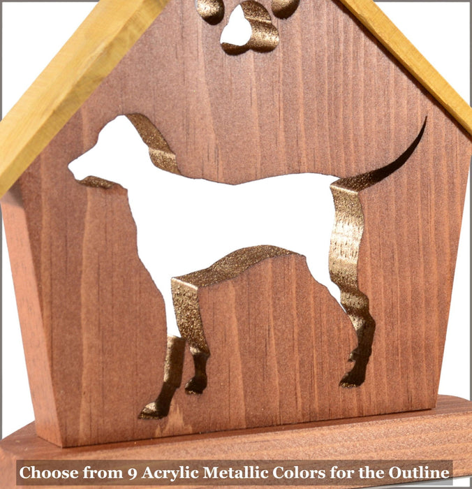 DALMATIAN Personalized Dog Memorial Gift | Doghouse LED Tealight - DogPound Creations