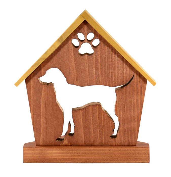 DALMATIAN Personalized Dog Memorial Gift | Doghouse LED Tealight - DogPound Creations
