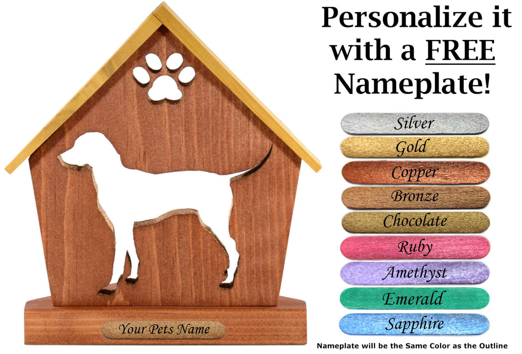 DALMATIAN Personalized Dog Memorial Gift | Doghouse LED Tealight - DogPound Creations