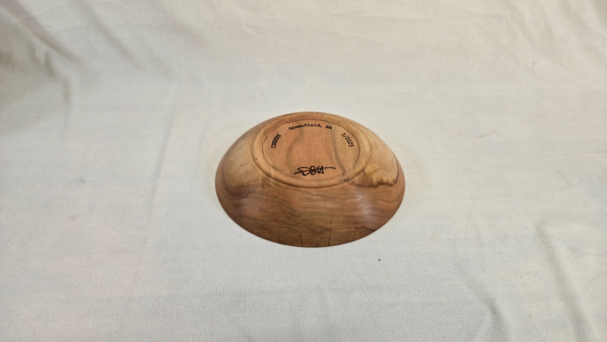 Cherry Bowl 7-1/2" Hand Turned