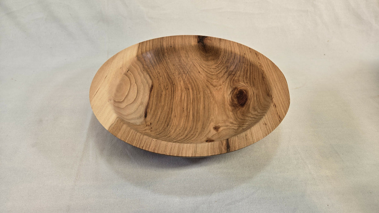 Ash Bowl 10-5/8" Hand Turned