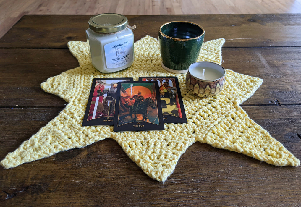 Sunburst Tarot Cloth