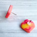 Earrings Orange & Pink Petal Stud Earrings