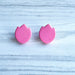 Earrings Pinkish Purple Tulip Stud Earrings