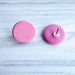 Earrings Purple Circle Stud Earrings