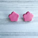 Earrings Purple Flower Stud Earrings