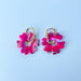 Earrings 2-in-1 Flower Charm Hoop Earrings