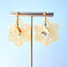 Earrings Butterfly Bloom Earrings – Silkscreened Clay & Gold Charms