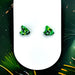 Earrings Camouflage Frog Stud Earrings – Titanium Posts