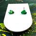 Earrings Camouflage Frog Stud Earrings – Titanium Posts