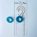 Earrings Circle Cutout Stud Earrings – Handmade Polymer Clay