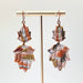 Earrings Earthy Lotus Dangle Earrings