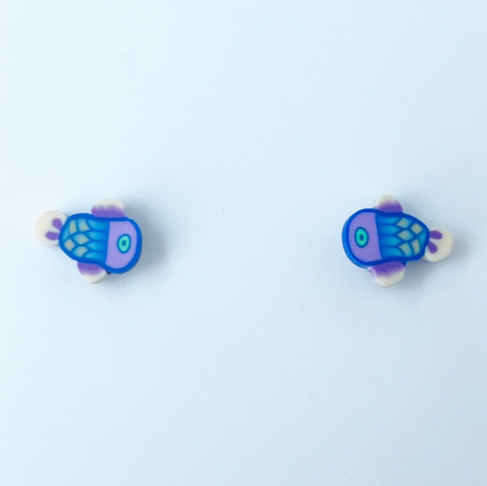 Earrings Fish Stud Earrings