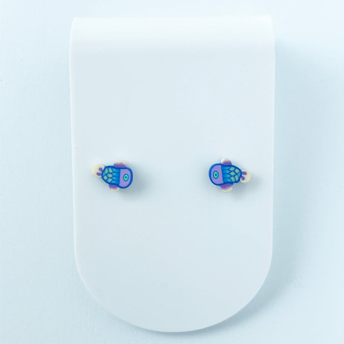 Earrings Fish Stud Earrings