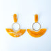 Earrings Golden Drop Arch Earrings