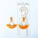 Earrings Golden Drop Arch Earrings