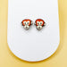 Earrings Monkey Stud Earrings – Titanium or Plastic Posts