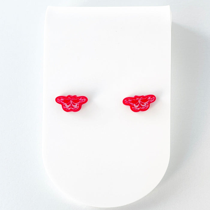 Earrings Moth Stud Earrings