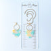Earrings Pastel Butterfly Shield Earrings – Polymer Clay Dangles | Emaloe’s Thingys
