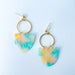 Earrings Pastel Butterfly Shield Earrings – Polymer Clay Dangles | Emaloe’s Thingys