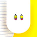 Earrings Pencil Stud Earrings – Titanium or Plastic Posts