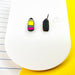 Earrings Titanium Pencil Stud Earrings – Titanium or Plastic Posts