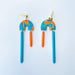 Earrings Retro Sherbet Arch Dangle Earrings