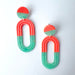 Earrings Retro Sherbet Polymer Clay Earrings