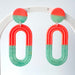 Earrings Retro Sherbet Polymer Clay Earrings