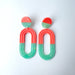Earrings Retro Sherbet Polymer Clay Earrings