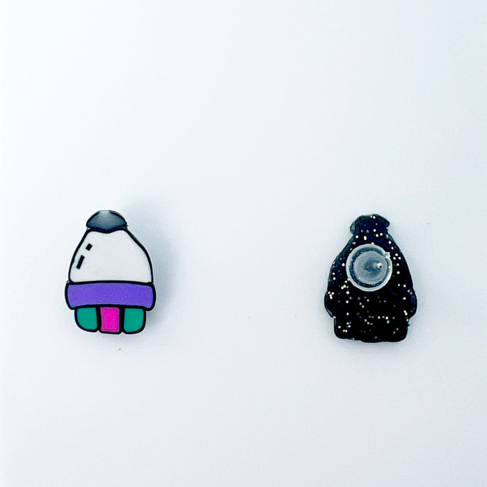 Earrings Rocket Ship Stud Earrings