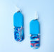Earrings Shimmering Sky Blue Marbled Dangle Earrings
