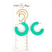 Earrings Small Clay Hoops