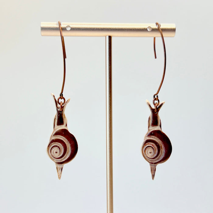Earrings Snail Dangle Earrings